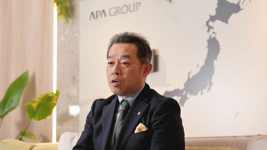 アパグループ社長兼CEO 元谷一志氏