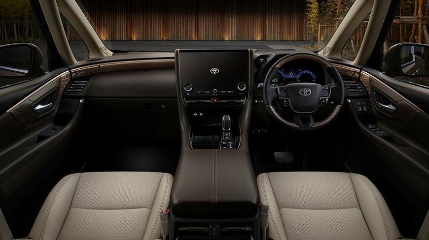 新型アルファードのディテール（写真：トヨタ自動車）