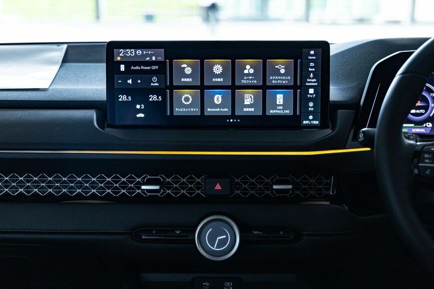 ホンダ新型アコードのディテール（写真：三木宏章）