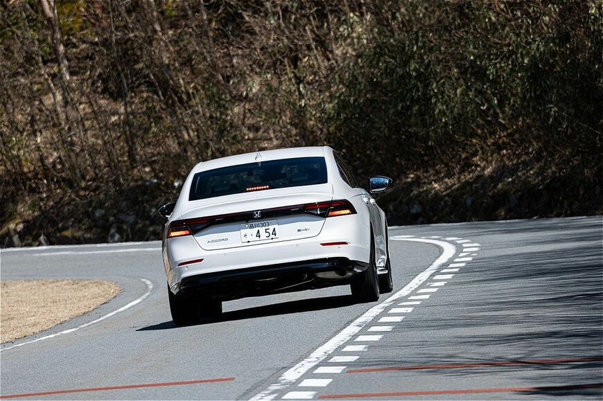 2024年3月8日に発売したホンダの新型「アコード」（写真：三木宏章）