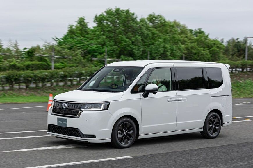 ホンダの新型ステップワゴン（東洋経済オンライン編集部撮影）