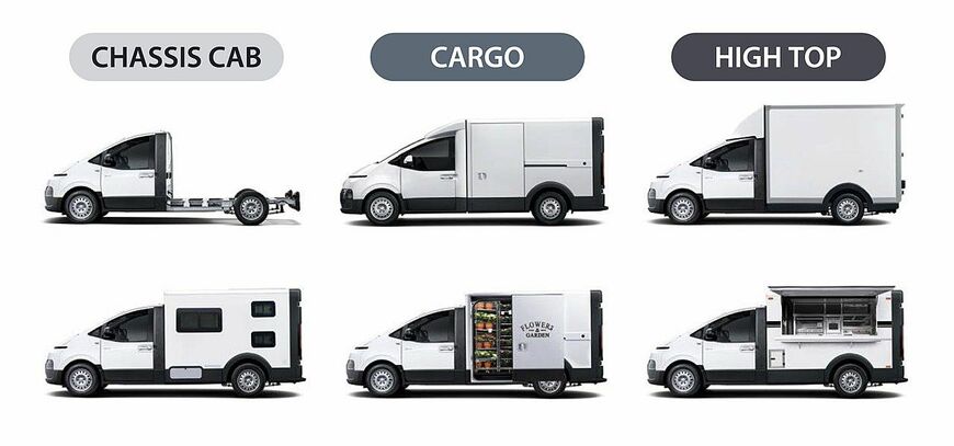 ホワイトハウスが展示していたヒョンデの商用BEV「ST1」（写真：ホワイトハウス）