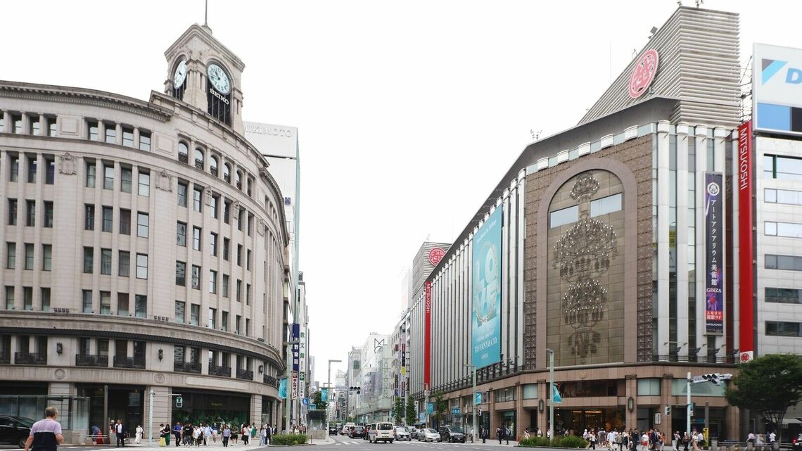 銀座中心部