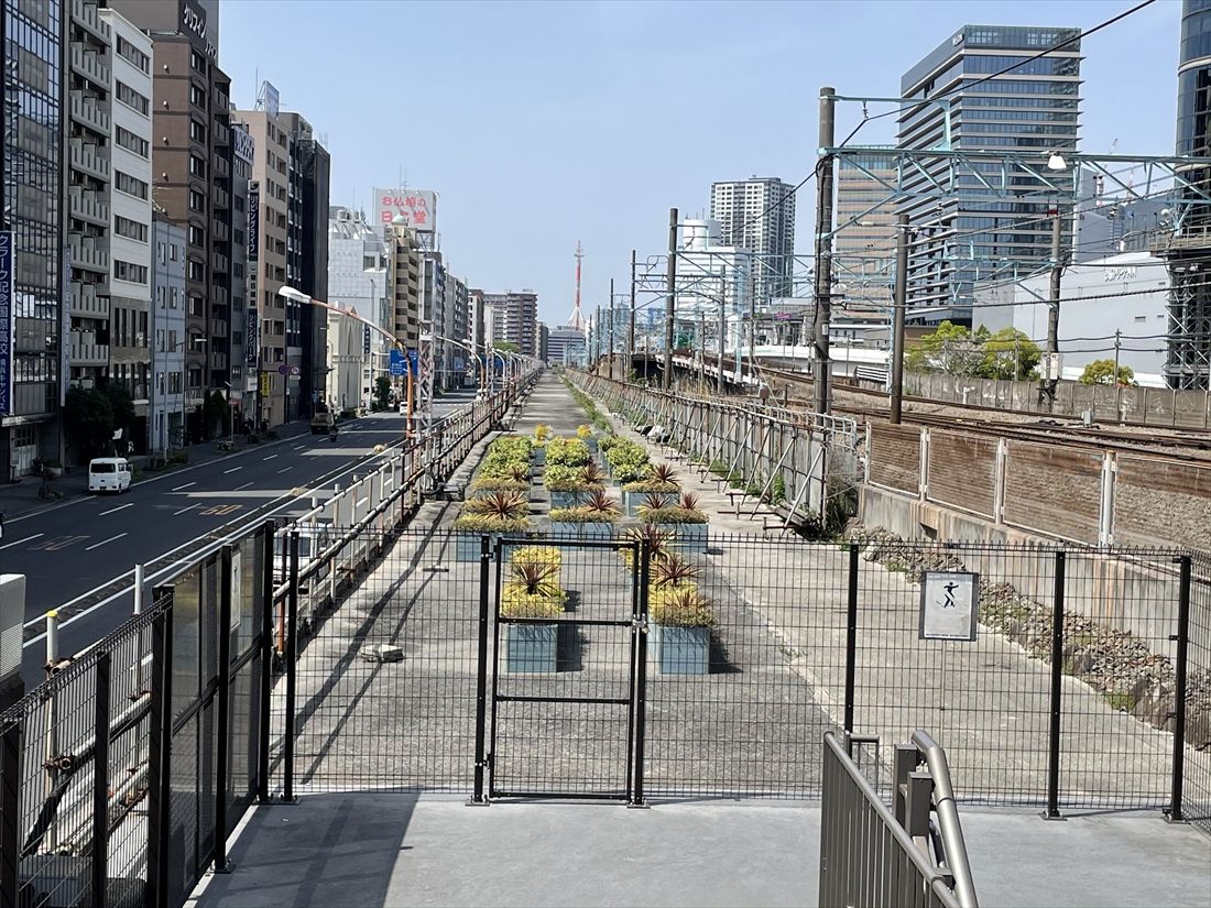 桜木町付近 旧東横線高架橋