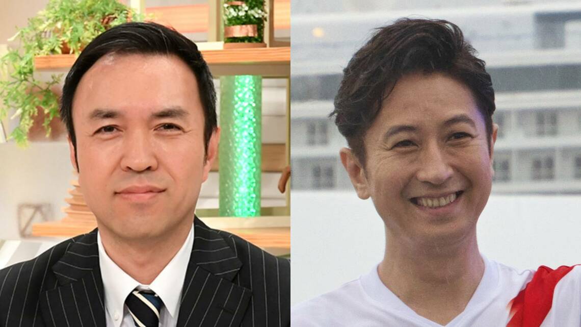 テレビ朝日の玉川徹氏と谷原章介氏
