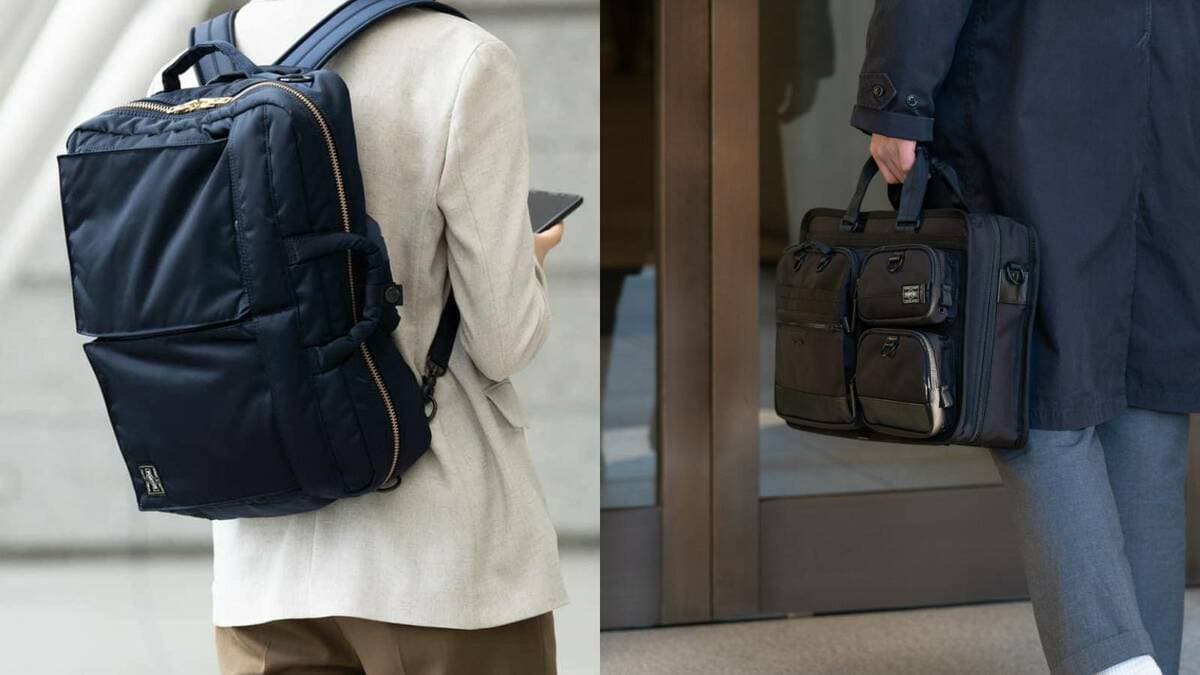 PORTER タンカー ３WAY バッグ ブラック 多機能 ビジネス 通勤 出張