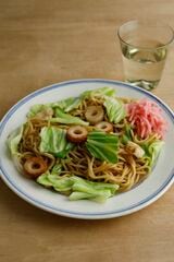 レンチン焼きそば
