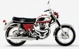 1966年発売、カワサキ「W650-W1」（写真：カワサキモータースジャパン）