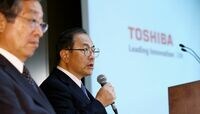 東芝､室町社長｢続投｣の新体制に付く疑問符 前期は赤字転落､見えない信頼回復