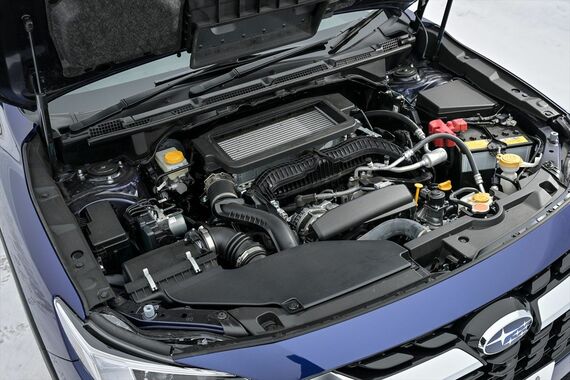 エンジンは水平対向4気筒1.8リッターDOHC 直噴ターボ “DIT”（写真：SUBARU）