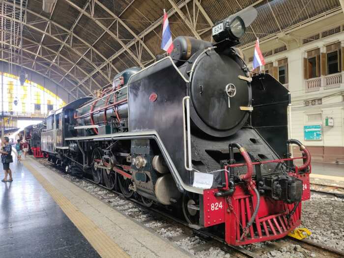 戦後賠償で日本から輸出された824号機（動態保存機）