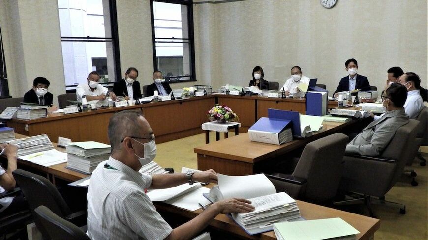 静岡県議会産業委員会で川勝知事のウソが明らかになった（静岡県庁、筆者撮影）