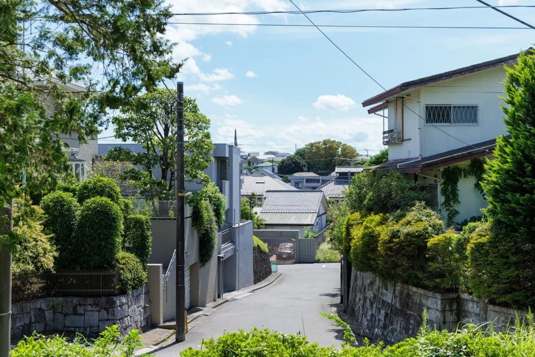美しが丘3丁目の景観