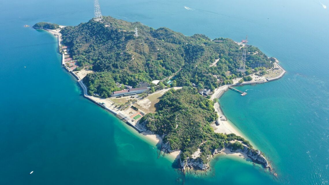 大久野島の風景