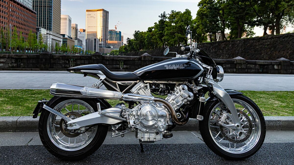 新型リシャール 現代技術とアートの融合､約1400万円の高級モーターサイクルに国内初