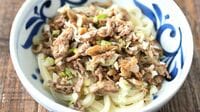 コスパ抜群！初夏のランチにぴったりな｢塩豚そぼろうどん｣を自宅で味わい深く作るワザ