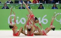 新体操団体､日本は最下位8位に沈む