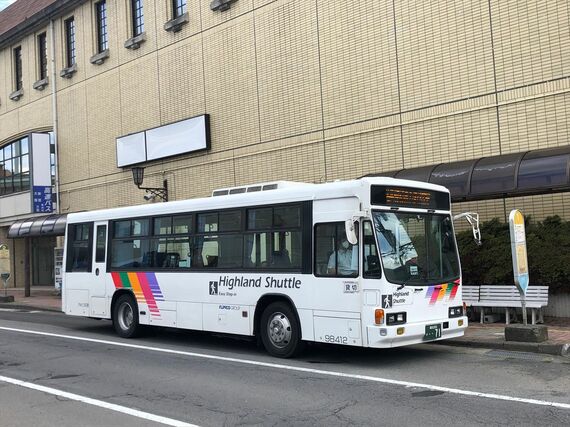 JR茅野市に止まる路線バス