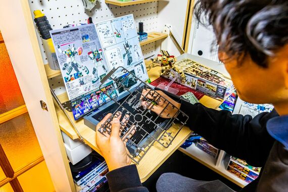 プラモデルを作る