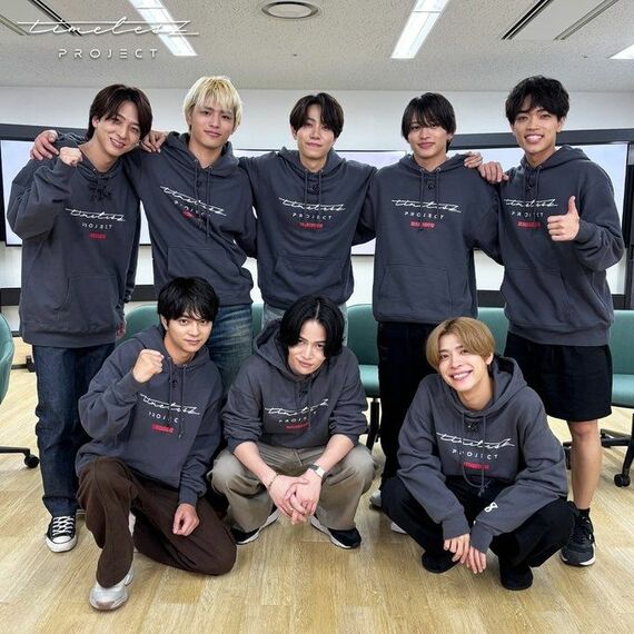 笑顔のメンバー