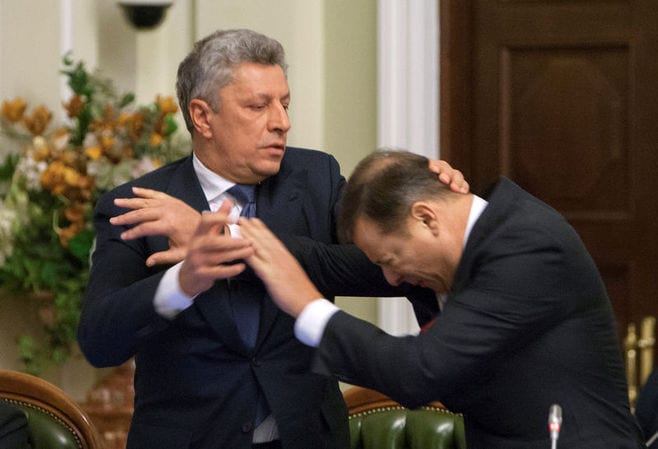 ウクライナ国会で国会議員がまた乱闘騒ぎ
