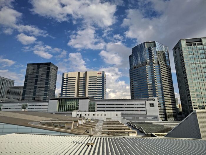 京急品川駅屋上