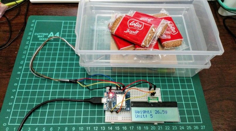 これがIoTはかり（写真：堂前さん提供）