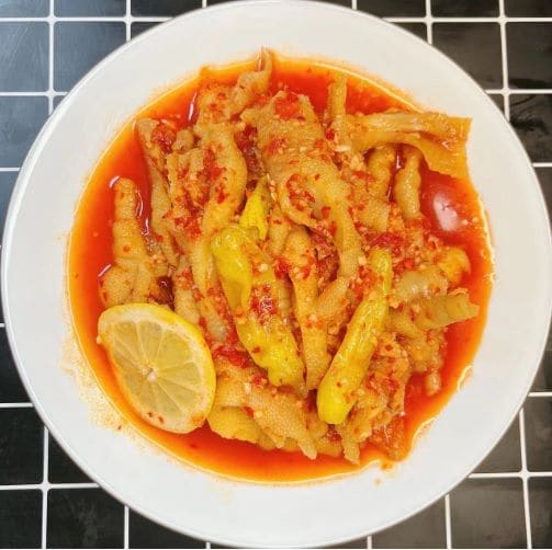 若い中国人からの人気が高いレモン酸辣骨なしもみじ（写真：We Kitchen提供）
