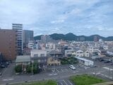 遠くに岐阜城が見える（著者撮影）