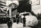 1964年10月1日、東海道新幹線の開業式（国鉄広報写真、南正時所蔵）