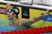 競泳世界選手権､入江は4位でメダルに届かず 男子100メートル背泳ぎ決勝