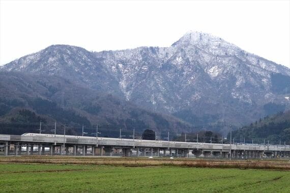 北陸新幹線 試運転 越前たけふ