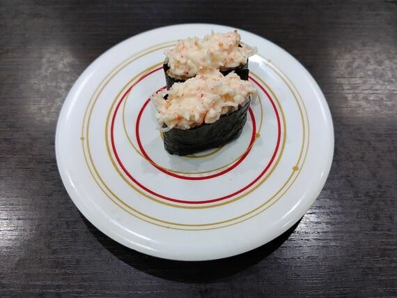 カニカマサラダ軍艦