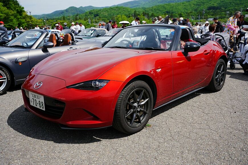ロードスター軽井沢ミーティング2026の様子（写真：筆者撮影）