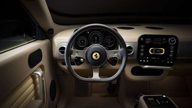 フェラーリ初のEVとなる新型車「ルーチェ」（写真：Ferrari）