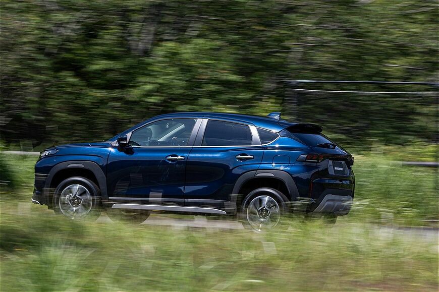 スズキ新型SUV「フロンクス（プロトタイプ）」のディテール（写真：三木宏章）