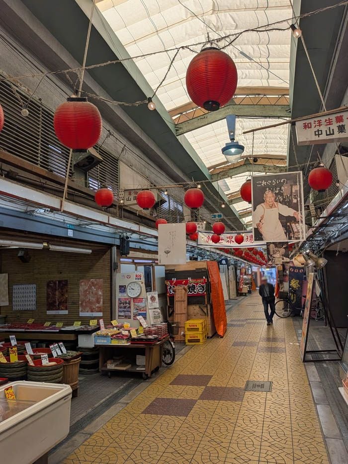 趣のあるアーケード商店街だ（写真：筆者撮影）