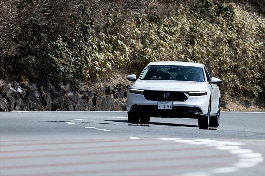 2024年3月8日に発売したホンダの新型「アコード」（写真：三木宏章）