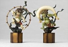 海洋堂　風神 雷神 海洋堂美術立体図鑑 「風神雷神」 東京国立博物館公式フィギュア