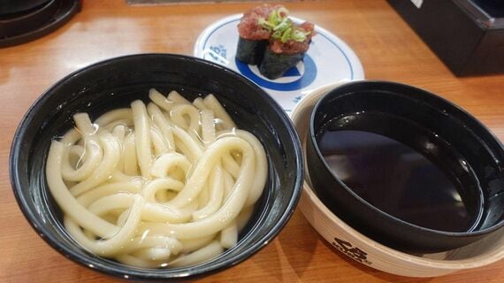 くら寿司の【讃岐】釜揚げうどん