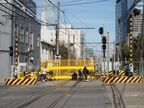 ふさがれた線路