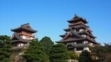伏見桃山城の模擬天守（筆者撮影）
