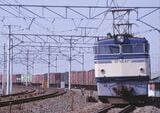 山陽本線で貨物列車を牽引するEF60形（撮影：南正時）