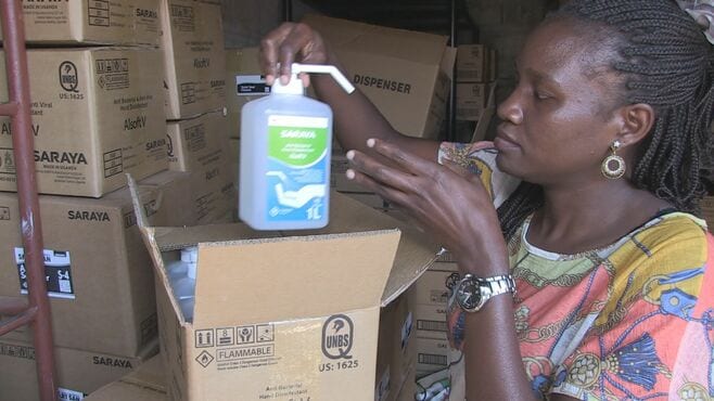 ｢水の不要な消毒液｣がアフリカに見つけた金脈