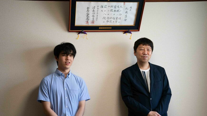 杉本八段と藤井二冠がタイトルの重みや才能とピークなどについて語り合った（写真：筆者撮影）