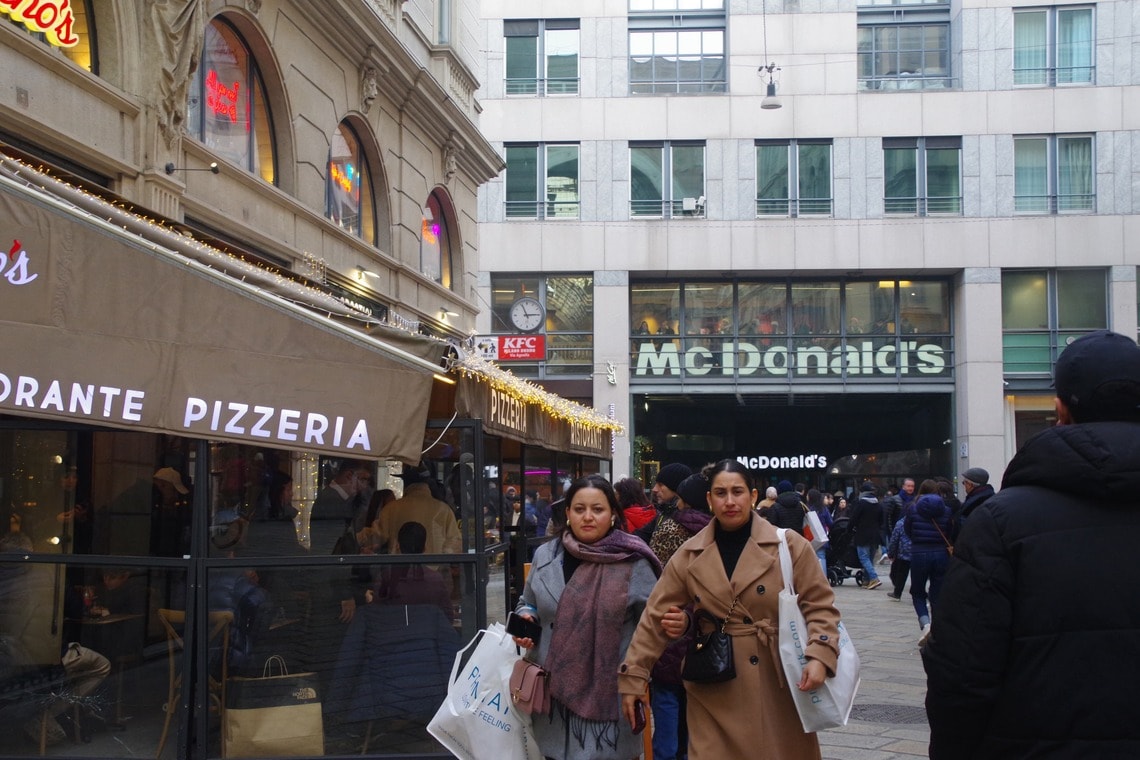 イタリア マクドナルド