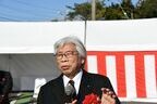 「かもめ」について話す水戸岡鋭治氏