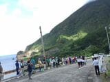 8月の対馬丸慰霊祭の様子。島民のほとんどが参加する（画像提供：片野田隆紀）