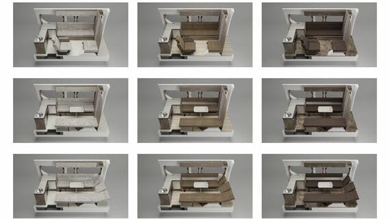 レクビィでは、上記のような室内レイアウトから好みのタイプを選べる