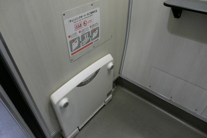 多目的室の着替え台